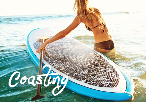 Paddleboarding Yoga Image